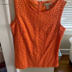 Banana republic eyelet top